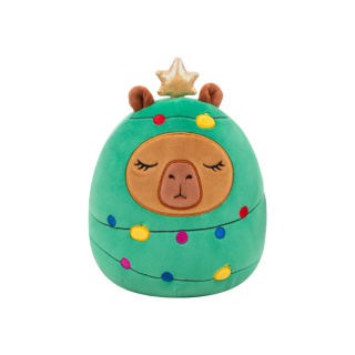 Squishmallows SQUISHMALLOWS Velbloud vánoční stromek - Lijjian, 13 cm