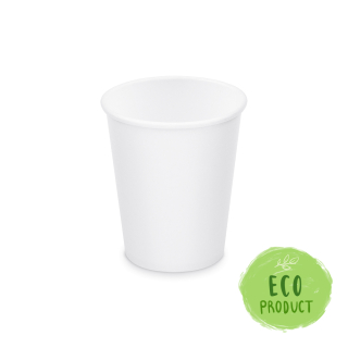 WIMEX Papírový kelímek bílý 280 ml, M (O 80 mm) [50 ks]