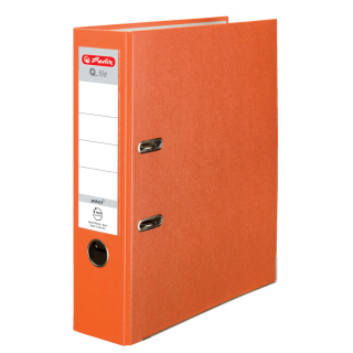 HERLITZ Pořadač pákový Herlitz A4 80 mm oranžový