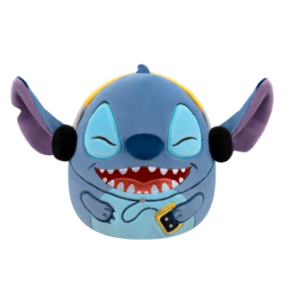 Squishmallows SQUISHMALLOWS Disney Stitch se sluchátky, 25 cm