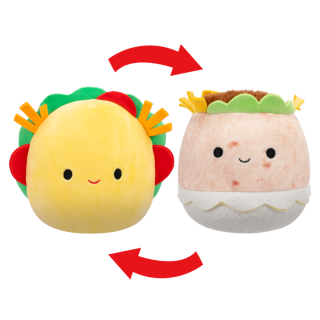 Squishmallows SQUISHMALLOWS 2v1 tacos Tex a burrito Bernardo