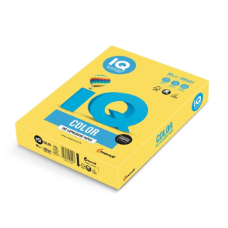 IQ Kopírovací papír A4 IQ 120g color kanárkově-žlutý