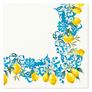 PAW Ubrousky PAW AIRLAID 40x40 cm - Citrus Baroque