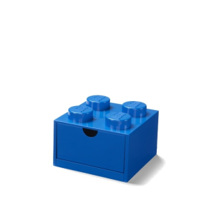 LEGO Storage LEGO stolní box 4 se zásuvkou - modrá