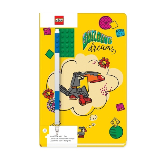 LEGO Stationery LEGO Stationery Zápisník A5 s modrým perem - Building Dreams
