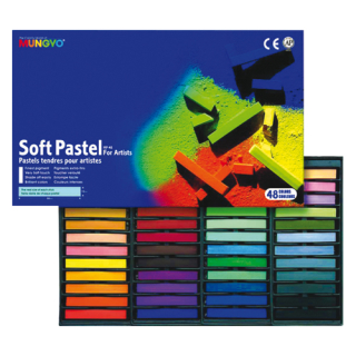 MUNGYO Pastel suchý MUNGYO sada 48 ks