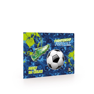 KARTON P+P Desky na číslice fotbal 2