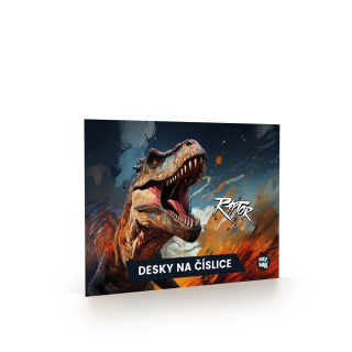 KARTON P+P Desky na číslice Dino