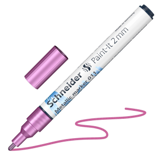 SCHNEIDER Popisovač Schneider Paint-It 011 hrot 2 mm - metalická fialová
