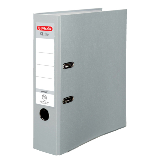 HERLITZ Pořadač pákový Herlitz A4 80 mm šedý