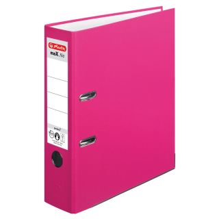 HERLITZ Pořadač pákový Herlitz A4 80 mm růžový