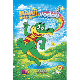 Petr Mičánek Omalovánka A4 Maluj vodou - ZOO