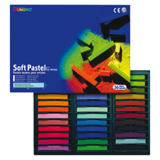 MUNGYO Pastel suchý MUNGYO sada 36 ks