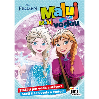 JM Omalovánka Maluj vodou A5 - Frozen