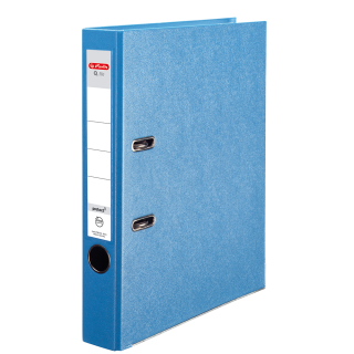 HERLITZ Pořadač pákový Herlitz A4 50 mm aqua