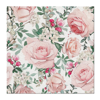 PAW Ubrousky PAW Airlaid L 40x40 cm Gorgeous Roses