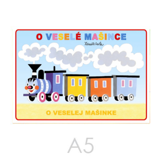AKIM Omalovánka A5 Akim - O veselé mašince