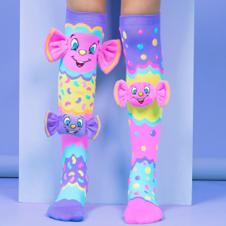 MADMIA Podkolenky dětské / dospělý - Jolly Lolly