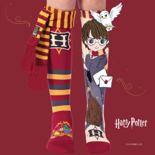 MADMIA Podkolenky dětské / dospělý - Harry Potter