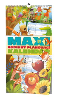 Baloušek Nástěnný kalendář - Maxi rodinný kalendář