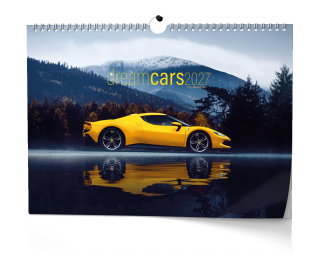 Baloušek Nástěnný kalendář - Dream Cars - A3