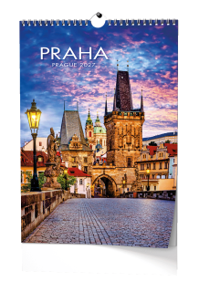 Baloušek Nástěnný kalendář - Praha - A3