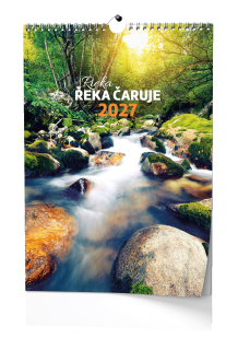 Baloušek Nástěnný kalendář - Řeka čaruje - A3