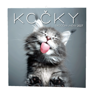 Baloušek Nástěnný kalendář - Kočky