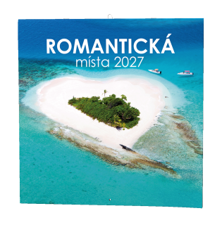 Baloušek Nástěnný kalendář - Romantická místa