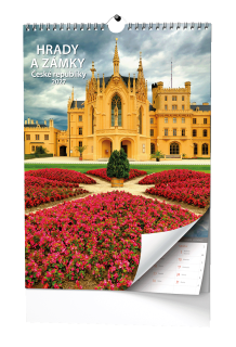 Baloušek Nástěnný kalendář - Hrady a zámky České republiky