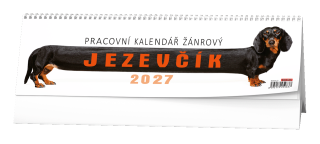 Baloušek Stolní kalendář - Pracovní kalendář žánrový - Jezevčík