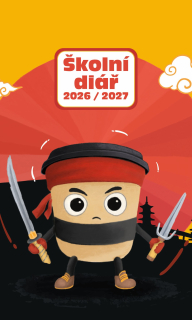 Baloušek Týdenní diář - Kamil - lamino - Ninja