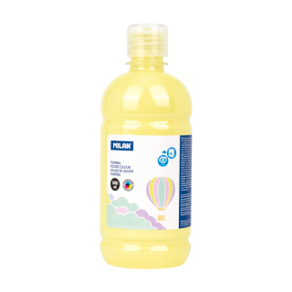 MILAN Barva temperová 500ml žlutá pastelová