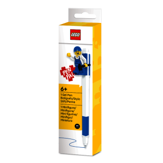 LEGO Stationery LEGO Gelové pero s minifigurkou, modré