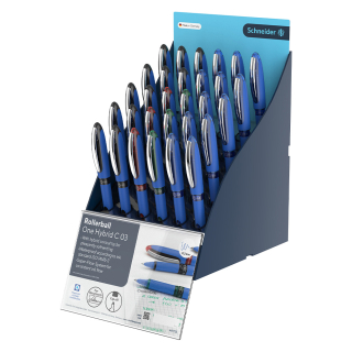 SCHNEIDER Prezentačný stojan Schneider Roller One Hybrid C 03 mix SiS Display 30 ks