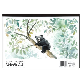 KRPA Skicák A4 20 listů 170 g