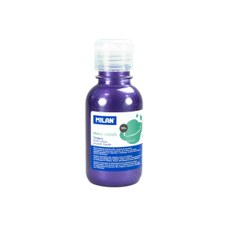 MILAN Barva temperová 125ml metalická fialová