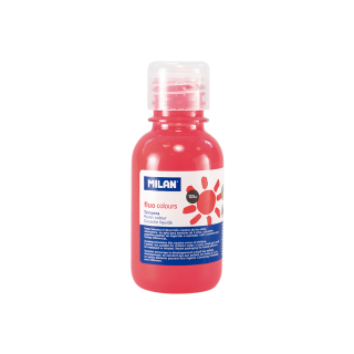 MILAN Barva temperová 125ml Fluo - korálová
