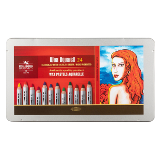 KOH-I-NOOR Voskovky aquarell 24 ks