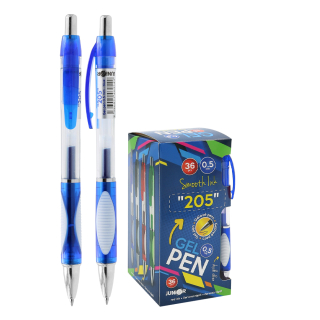 JUNIOR Pero gelové JUNIOR 205 0,5 mm - modrá náplň
