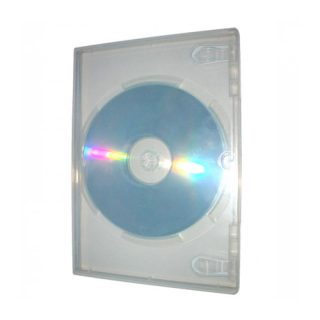  Obal na 1 DVD průhledný 14 mm