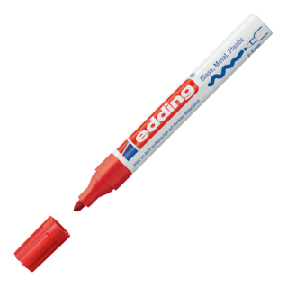 EDDING Lakový popisovač Edding 750 červený