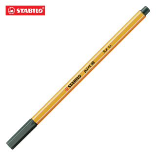 STABILO Liner STABILO point 88 olivově zelený