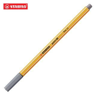 STABILO Liner STABILO point 88 tmavě šedý