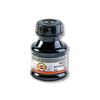 KOH-I-NOOR Inkoust do plnicího pera KOH-I-NOOR 50 ml, černý