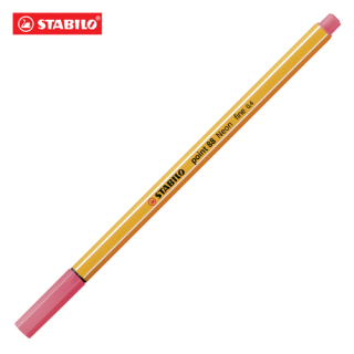 STABILO Liner STABILO point 88 neon červený