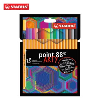 STABILO Liner STABILO point 88 ARTY, sada 18 ks