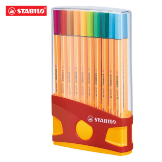 STABILO Liner STABILO point 88 sada 20 ks v boxu