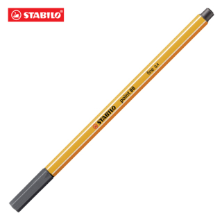 STABILO Liner STABILO point 88 tmavě šedý