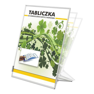 PANTA PLAST Stojan na dokumenty "L", nakloněný, A4, PANTA PLAST